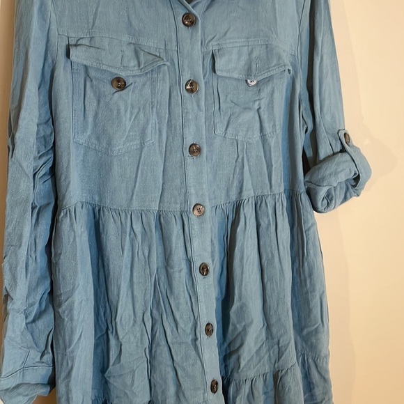 White‎ Birch Button Down Dress - Picture 3 of 8